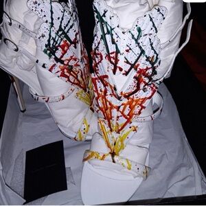 Colorful Abstract Women's Shoes